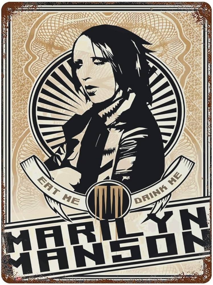 マリリン・マンソン MARILYN MANSON /ポスター!!（90's
